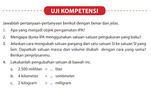 Jawaban Uji Kompetensi Penerapan Bab 1 Halaman 30 Ipa Kelas 7 Objek Ipa Dan Pengamatannya Bastechinfo