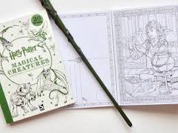Postcard coloring book, designs from nature, designs by maisonettee, published by batsford, available on amazon for $9.95. Harry Potter Postcard Colouring Books