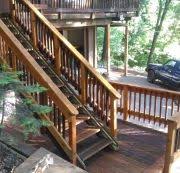 Info on prefab wood stairs. Fast Stairs Stringer Kits Easy To Use Under 1 Hour