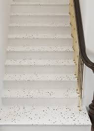 Thi công cầu thang Terrazzo thạch anh cao cấp giá tốt