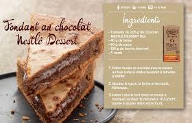 Fondant Au Chocolat Nestle Dessert Nestle Dessert Chocolat Nestle Fondant Chocolat Nestle