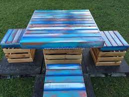 Inspiring ideas for pallet furniture all around the house and patio. Pin On Pallet Tables