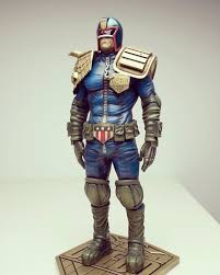 Instagram Photo By 3d Print Guy Jun 3 2016 At 5 07pm Utc Judge Dredd Prints Pictures To Draw