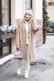 4 sweaters men need for fall 2020 and how to wear them. Beige Crew Neck Sweater With Camel Coat Outfits For Women 13 Ideas Outfits Lookastic