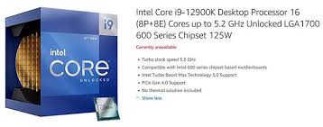 It also means the chip is unlocked, where its clock speeds can be . Intel Alder Lake Cpu Pricing Revealed By Amazon Uk Cpu News Hexus Net