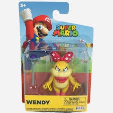 Jakks Super Mario Wendy Koopa Figure 2.5