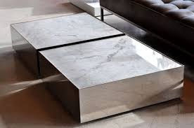 Square Marble Coffee Table Low Profile Modern Coffee Table In 2020 Marble Coffee Table Square Marble Coffee Table Coffee Table Furniture