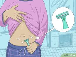 Take the paste and rub it onto the stomach/chest areas with hair. How To Remove Stomach Hair 8 Steps With Pictures Wikihow