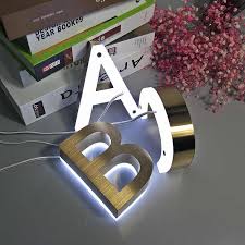 What does gold plated mean? Gold Color White Light Metal 3d Led Modern House Number Sign Ourdoor Waterproof Home Hotel Letter Name Plates Art Wall Decor Decorative Letters Numbers Aliexpress