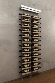 Wm2l1 Chrome Wall Mounted Wine Rack Modern Wine Rack Hanging Wine Rack