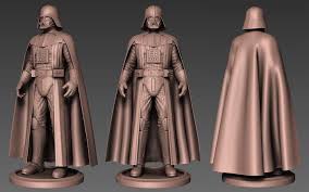 Darth Vader Force Unleashed 2 3d Model Zbrush Toy Sculpture Favorite Character