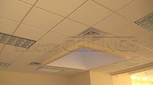 Drop ceiling tiles won't support the weight of a recessed light by itself. High End Drop Ceiling Tile Commercial And Residential Ceiling Installation 2x2 2x4 Quality Ceiling Tile High End Ceiling Tile 2x2 2x4 Ceiling Tile Revealed Edge Tegular