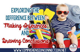 Exploring The Difference Between Making Inferences And Drawing Conclusions Comprehension Connection Independent practice worksheet not provided : exploring the difference between making inferences and drawing conclusions comprehension connection