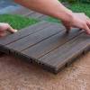 Composite deck tiles decking squares teak tiles decking east teak deck tiles 12 x12 outdoor patio interlocking flooring tiles teak wood interlocking deck tile u snap interlocking wood floor tiles. 1