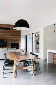 April And May Australian Home Minimalist Dining Room Dining Room Contemporary Dining Room Design