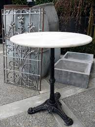 Inspired by a parisian antique, our versatile lacina bistro table is the perfect spot to sip your morning espresso or enjoy afternoon tea. French Bistrot Table With Marble Top C 1940 I Love This Table I Love This Table Marble Bistro Table Bistro Table Outdoor Patio Furniture Sets