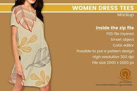 Download Women Dress Tees Mockup Psd Mockup Free Psd Mockups Mockup Color Editor Womens Dresses
