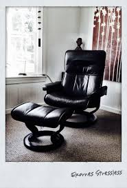 Ekornes Stressless Admiral Leather Recliner And Ottoman Stressless Furniture Leather Recliner Furniture
