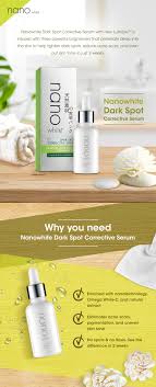 So as i told you guys in my first entry, i nak buat review pasal nano white fresh charcoal cleanser. Dark Spot Corrective Serum Nanowhite