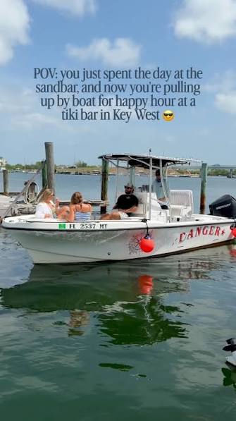First sandbar. 🏝️ Then tiki bar.🍹, Danger Charters and Mac’s Place are  teaming up for Dock & Dine, a new add-on for the afternoon Seas the Day  Sandbar Charter!, Here’s how it works: after the sandbar, ...