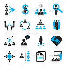 Human Resources And Management Icons Resources Icon Human Resources Business Icon