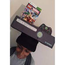 Crazy Hat Day Xbox 360 Hat Xboxhat Crazyhatday Diy Schoolprojects Crazy Hat Day Crazy Hat Hat Day