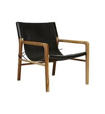 fenton fenton leather sling chair teak black leather sling chair sling chair chair