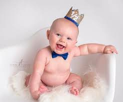 Birthday Crown For Baby Boy Half Birthday Boy Crown 1 2 Birthday Boy Crown Half Etsy In 2020 Half Birthday Baby Boy 6 Month Baby Picture Ideas Half Birthday Baby