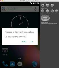 Android Emulator Throw Process System Isn T Responding Error Cordova Stack Overflow