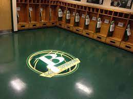 Buford Basketball Locker Room Floor Graphic Basketball Floor Basketball Basketball Camp