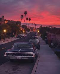 Old Time Sunset At Los Angeles California Vibe Aesthetic Pictures Pictures