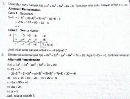 Biologi biologi adalah ilmu mengenai kehidupan. Rangkuman Soal Pembahasan Bab Polinomial