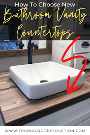 Auxsoul vanity top stone 37′′x22′′ marble bathroom vanities with 8 faucet hole back splash and rectangle undermount ceramic sink 5.0 out of 5 stars 2 $254.99 $ 254. How To Get Replacement Countertops For Your Bathroom Vanity Trubuild Construction