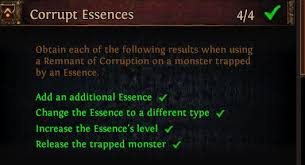 essences tiering levels and what to corrupt pathofexile