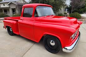 Image result for Red 1955 Truck
