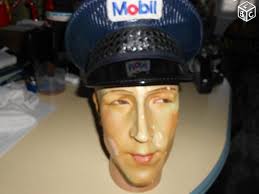 Superbe Casquette De Pompiste Mobil Mobil Pompe A Essence Casquette