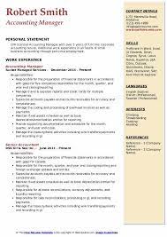 Apply to asset manager, vice president, management analyst and more! Accounting Manager Resume Samples Qwikresume