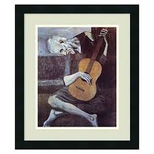 Pablo picasso made the old guitarist while working in barcelona. The Old Guitarist 1903 Framed Wall Art By Pablo Picasso