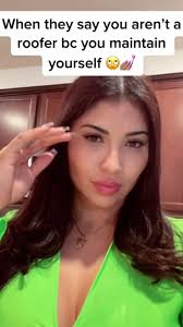 Roofer by day, Lady by night. 10/12 PITCH Priscilla Jasmine Holguin ⚠️