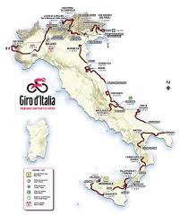 The giro d'italia will be broadcast live on eurosport and rai tv in italy; Route Stages Profiles Road Book And Last Winners