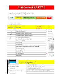 Use the date from the calendar — 1024 — to unlock it. List Game Asl Pdf Leisure Sports
