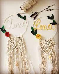 Bohemian macrame wall hanging diy craftsy projects unlimited. Macrame With Name Wall Hanging Macrame Patterns Macrame Diy Macrame Wall Hanging