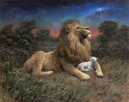 I loved that name because in the aramaic. Lion And The Lamb 24x30 Giclee Canvas Sn 100 Lion Painting Lion And Lamb Lion Art