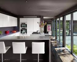 dark ceiling designs in modern kitchens