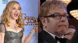 Globos de oro: Madonna le ganó a Elton John