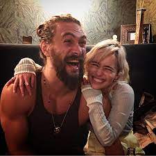 He has been through lots of ups and downs in his acting career, but he faced all the challenges with a smile. Jason Momoa And Emilia Clarke S Mini Game Of Thrones Reunions Ew Com