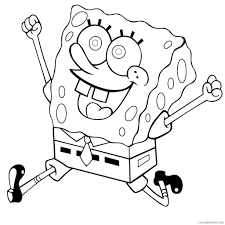 Patrick laying on the beach chair and gary coloring spongebob page. Spongebob Squarepants Coloring Pages Gary Coloring4free Coloring4free Com