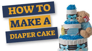 This tutorial will go over building the tiers for a diaper cake. How To Make A Diaper Cake Easy Step By Step Instructions Youtube