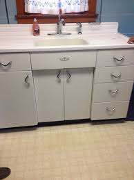 retro cabinet, vintage kitchen sink