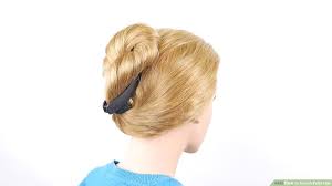 Secure the braid by tucking the end under the bun and using a bobby pin to keep in place. 3 Ways To French Twist Hair Wikihow
